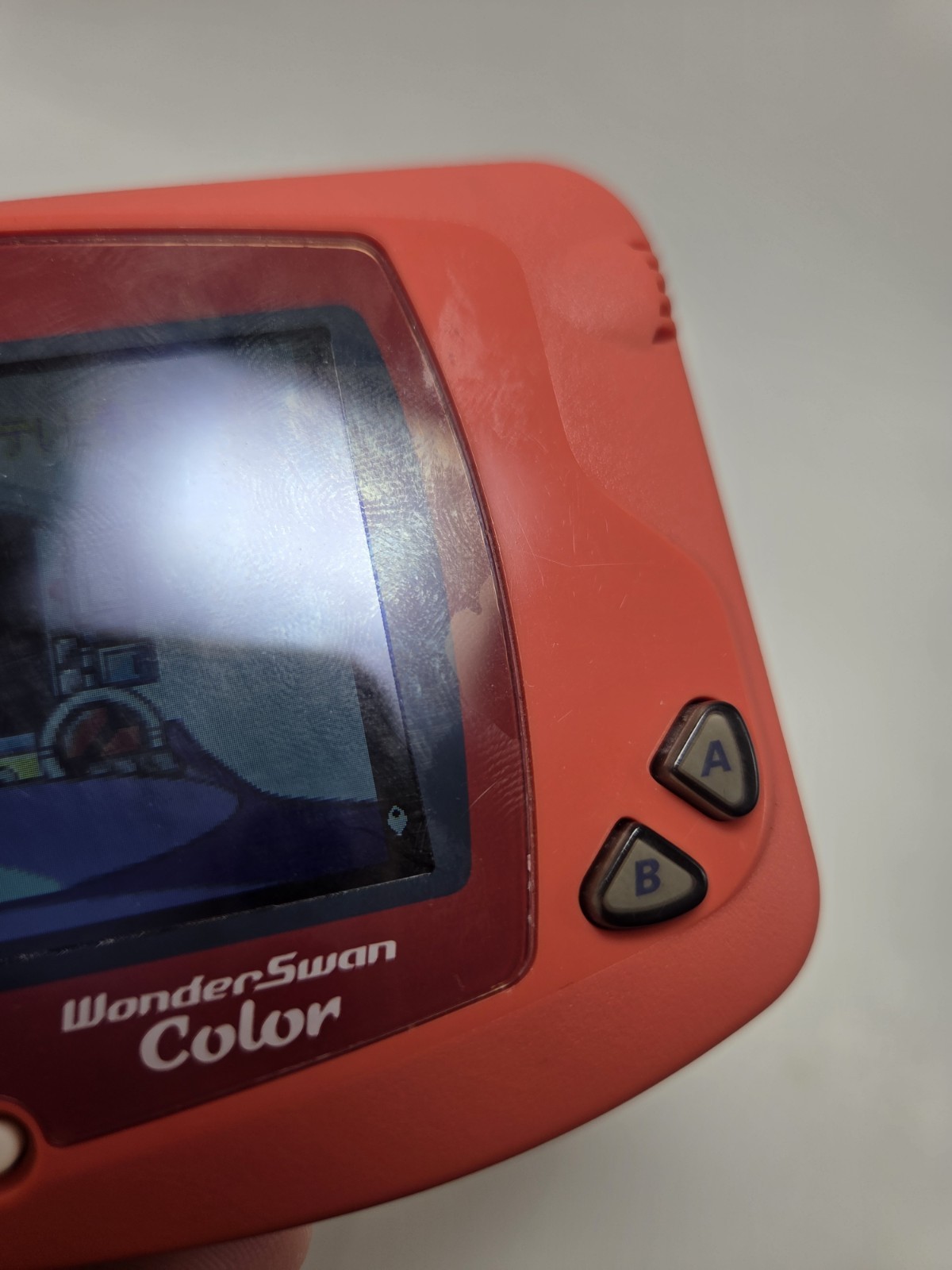 WonderSwan Color MS-06S ZAKU II Zaku Version Console Only Bandai Gundam Working