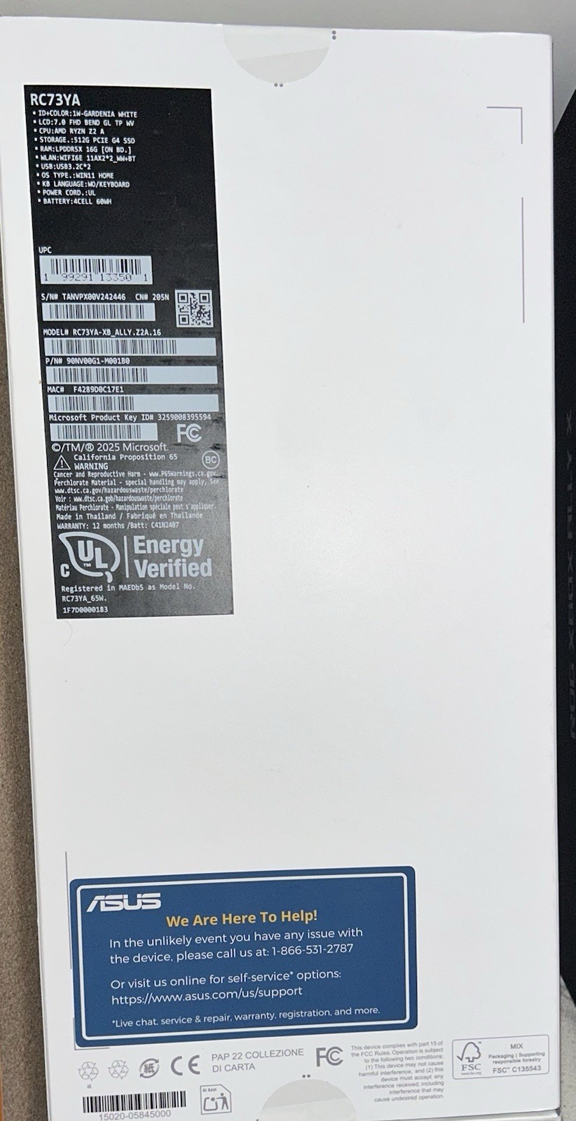 ASUS ROG Xbox Ally Z2 A 16GB RAM , 512GB Storage – Gardenia White