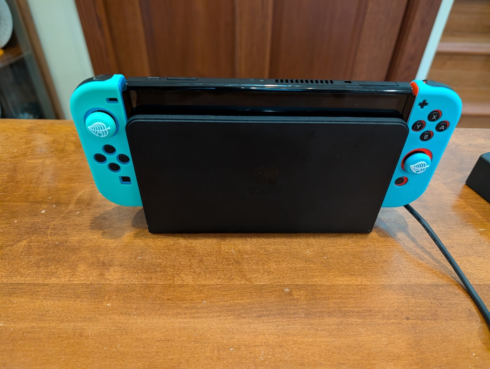 Nintendo Switch OLED Console Bundle – 2 Docks, Extra Joy-Cons, Minecraft, Case
