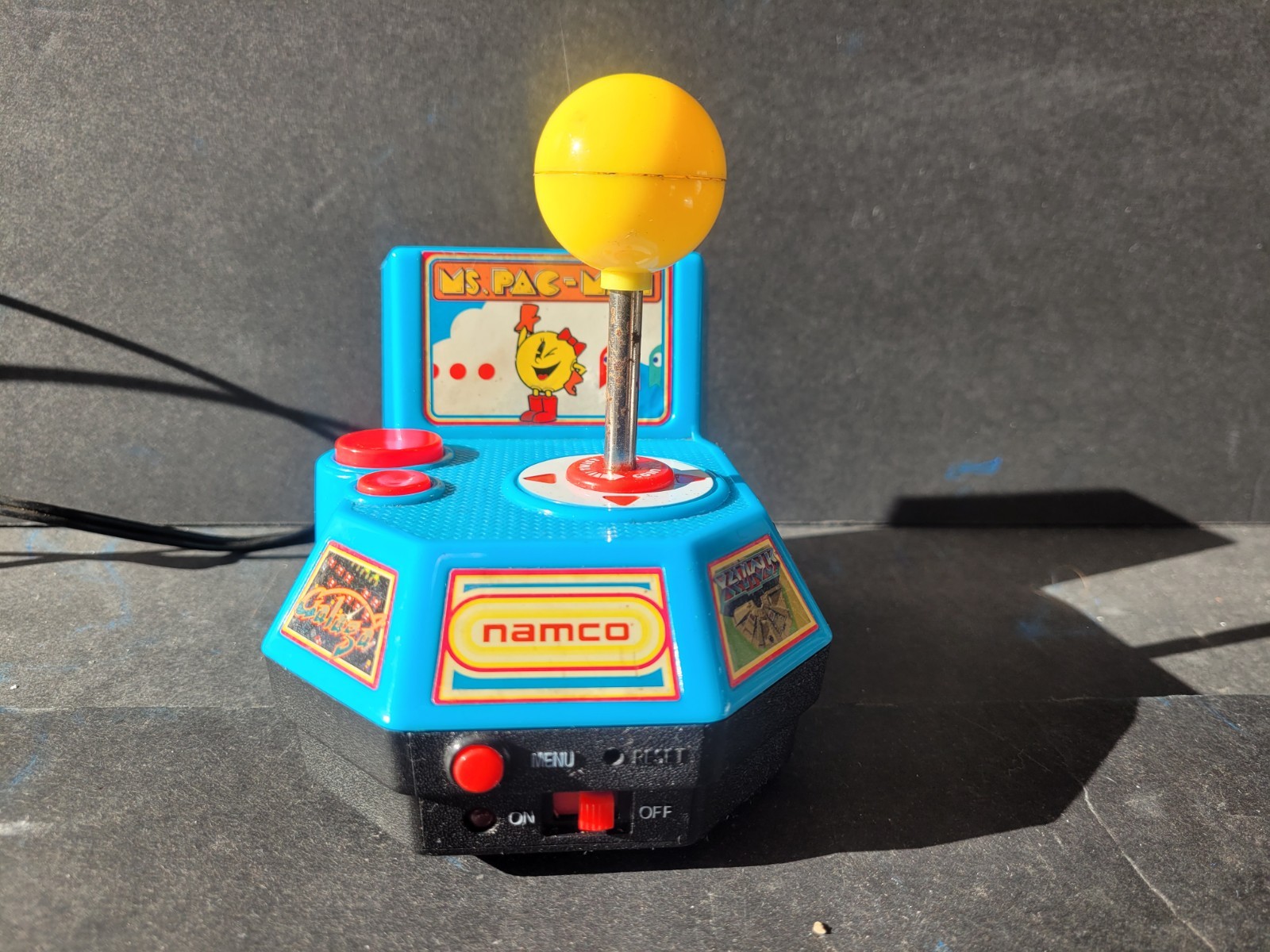 Namco Ms. Pac-Man Plug & Play TV Games Microconsole – Untested