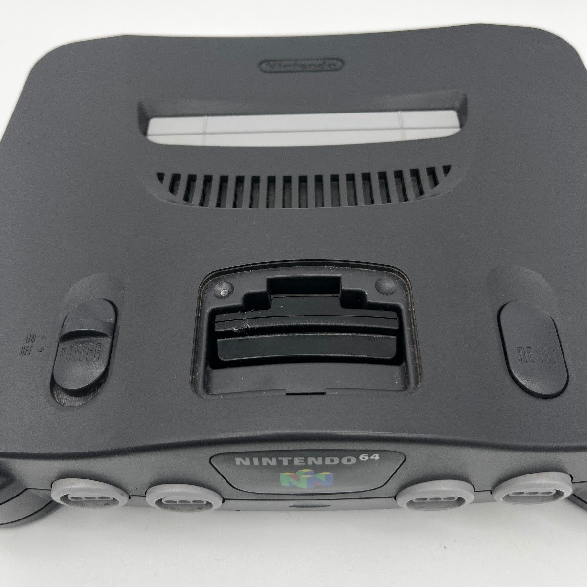 Nintendo 64 N64 Console With Controller Power Adapter & AV Cables Charcoal