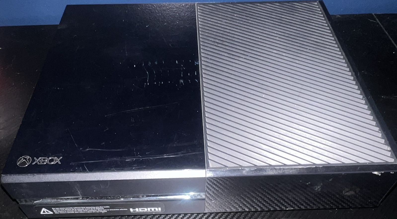 Microsoft Xbox One Black Home Console HDMI USB-A Wi-Fi Capability *Console Only