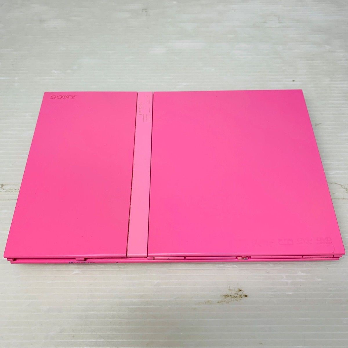 PlayStation 2 PS2 Slim SCPH-77000 Pink Console Controller Tested Working Used