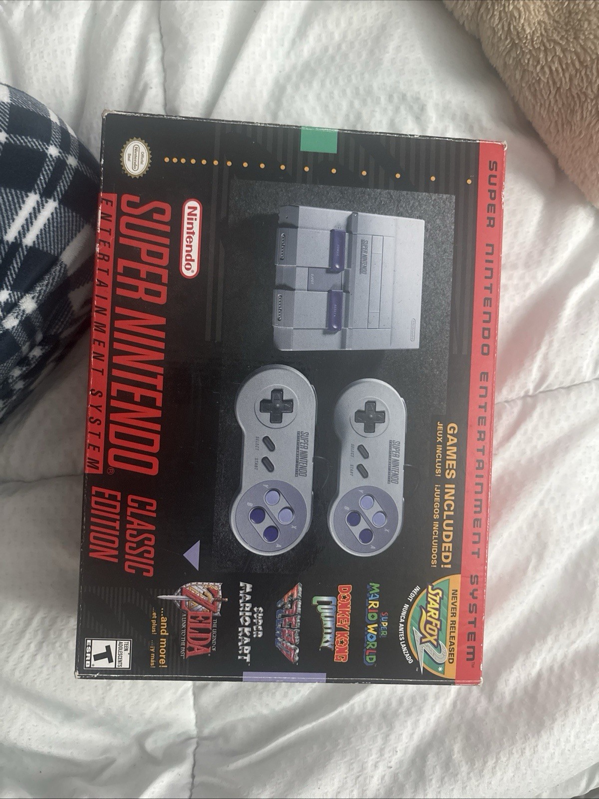 Nintendo Super Nintendo Entertainment System Classic Edition Pre-installed Games