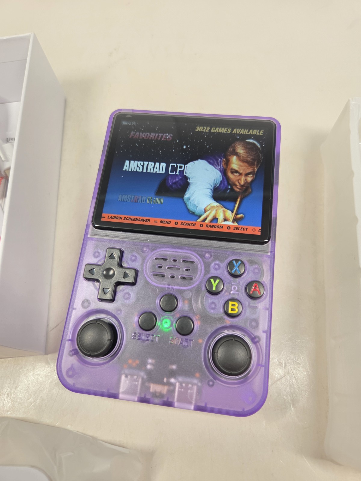 128GB, R36S Retro Handheld Game Console Video Games 128GB Consoles 20000+ Games