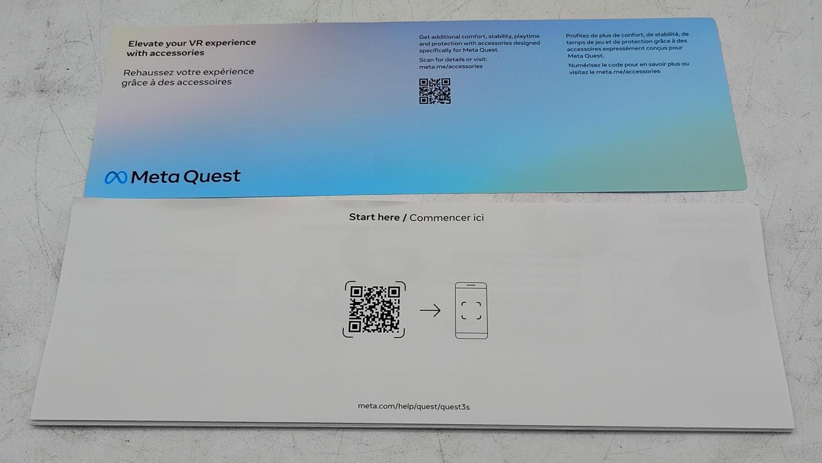 META QUEST 3S STANDALONE VR HEADSET – 128GB #159773#
