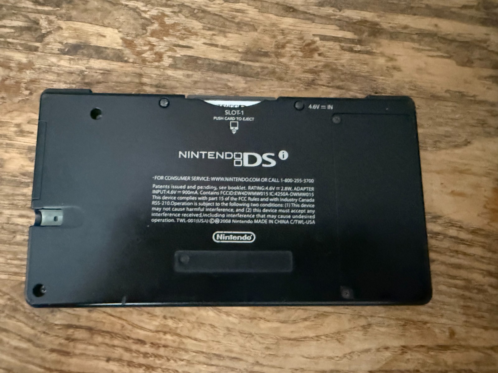 Nintendo DSi TWL-001 Black Console Tested w/ Bookworm Petz Dogz 2 Games