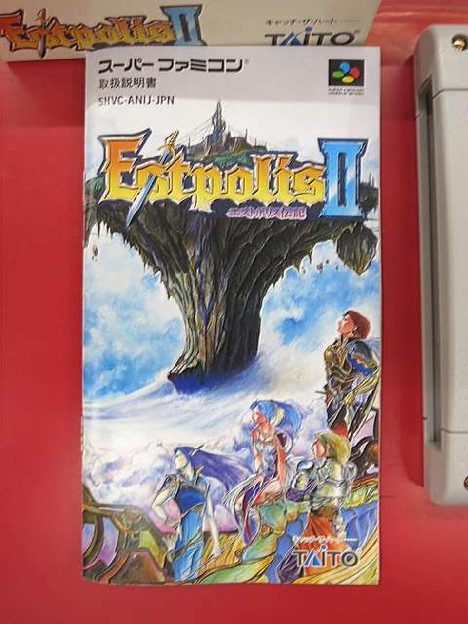 TAITO Estopolis Biography 2 Super Famicom Software