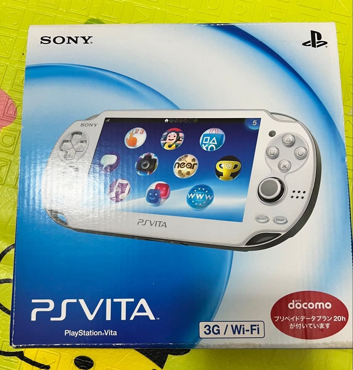 Excellent PS Vita PCH-1100 Sony Playstation complete Set Console White