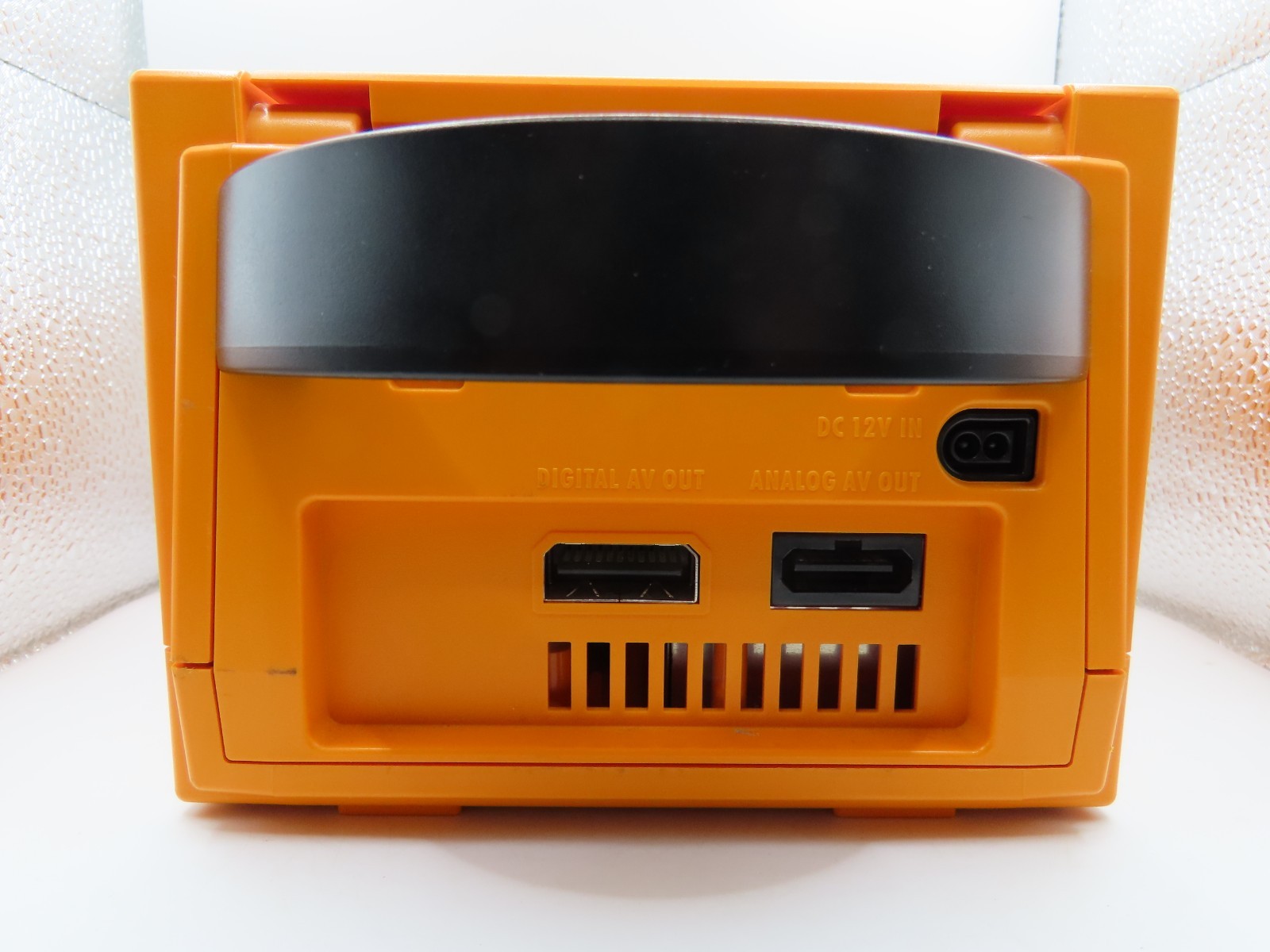 Nintendo GameCube Console CIB Orange Spice RECAPPED, NEAR MINT SHELL, USA REGION