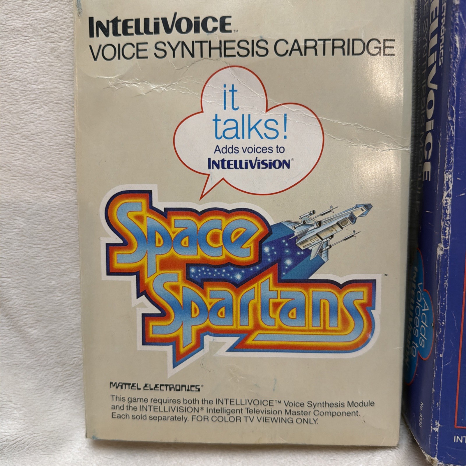 Vintage Mattel InteliVoice for the Intellivision gaming system +2 Games