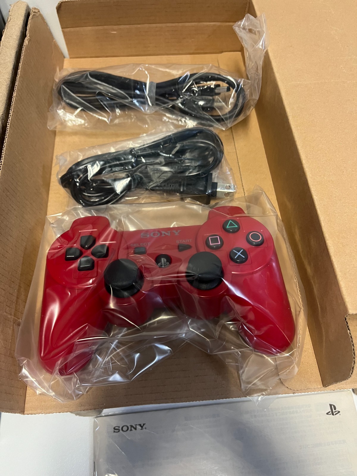 PLAYSTATION 3 LIMITED EDITION SCARLET RED 320GB CECH-3000B SR JAPAN CONSOLE