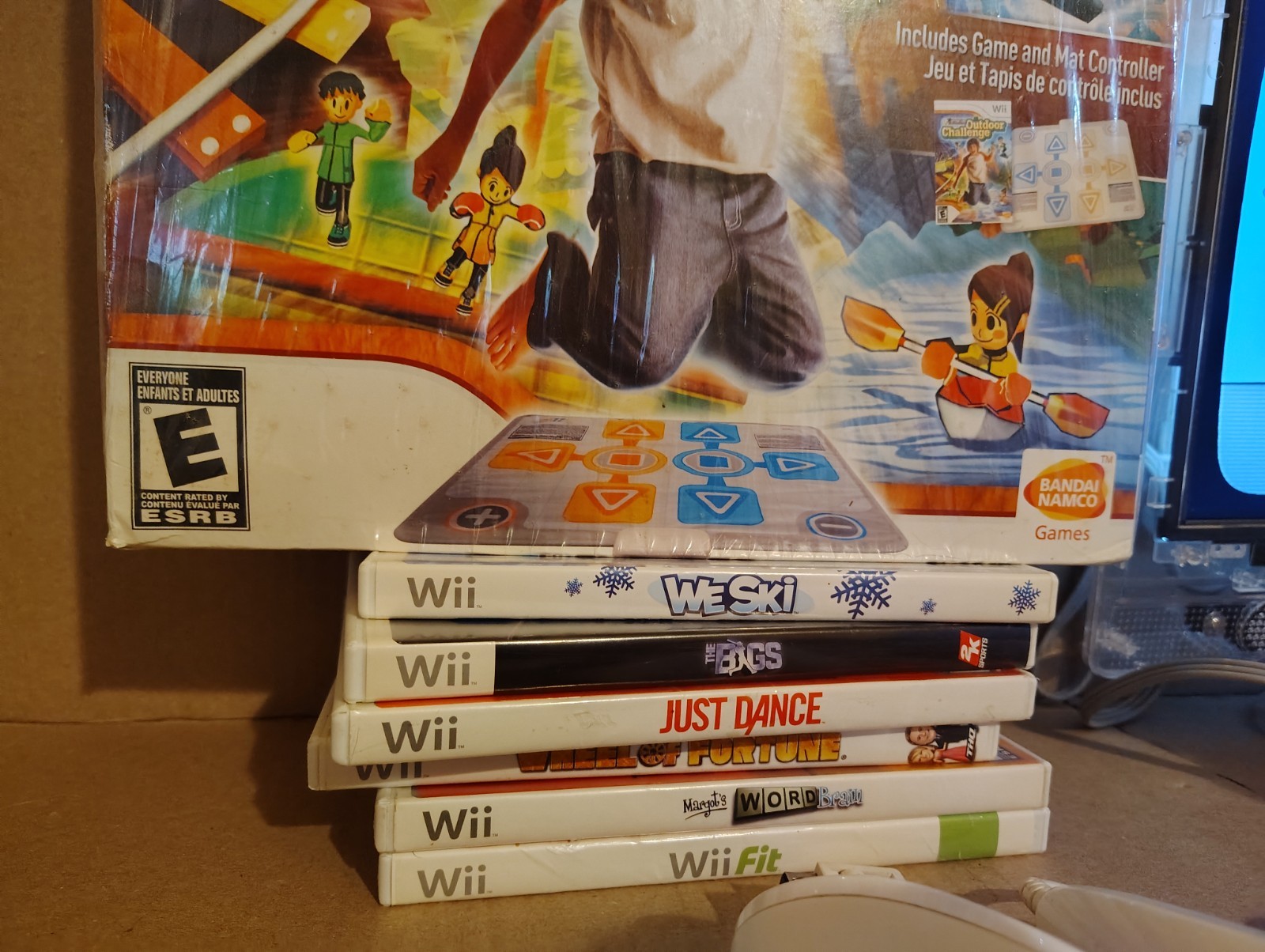 nintendo wii console bundle lot Outdoor Challenge New In The Box