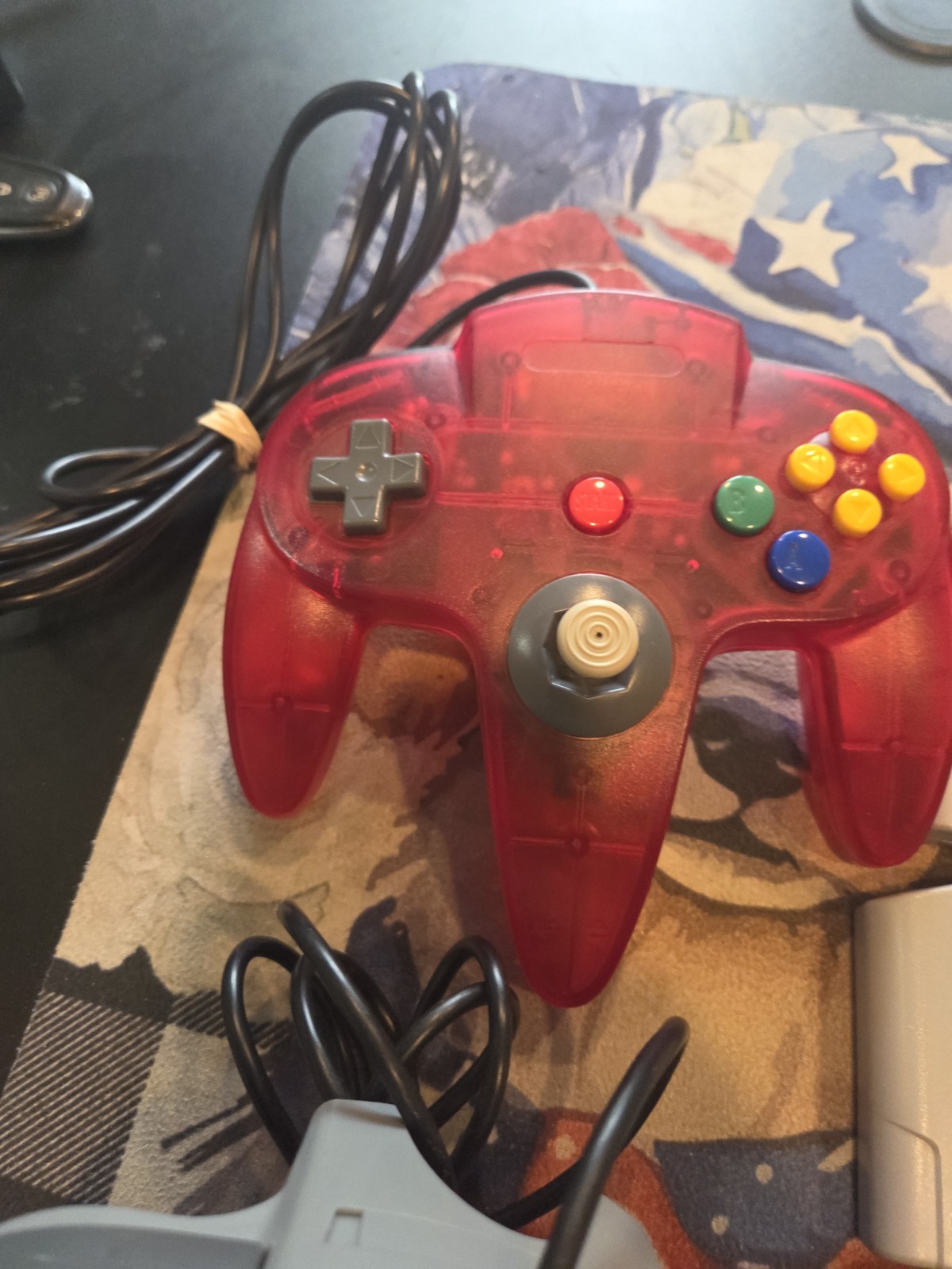 Nintendo 64 N64 Black Console NUS-001 JPN Tested 4 Games 2 Controllers & Cables