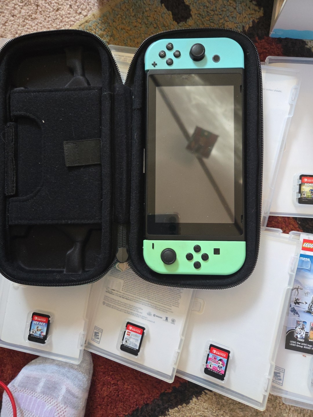 Nintendo Switch HAC-001(-01) Animal Crossing:New Horizon SpecialEdition 13 Games