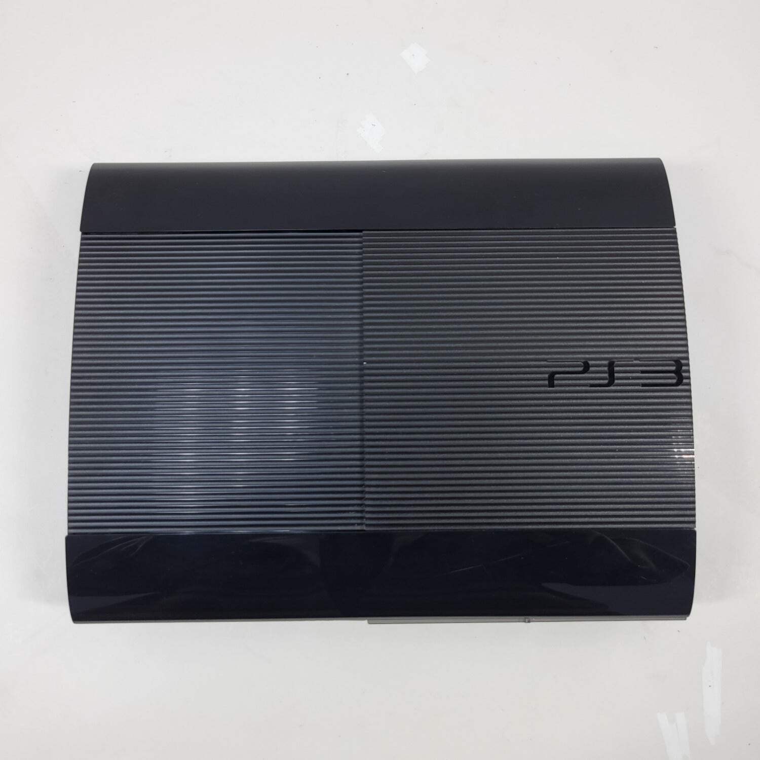 Sony PlayStation 3 Super Slim PS3 500GB Black Console Gaming System CECH-4001C