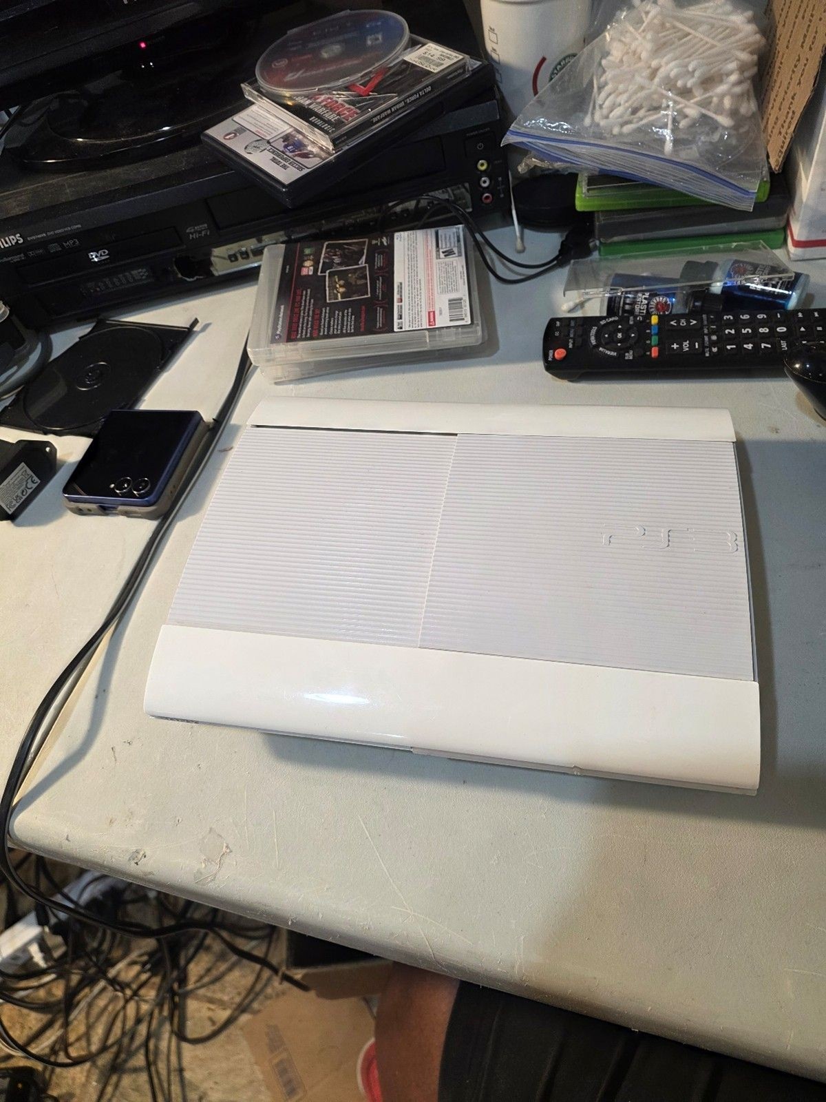 Sony PlayStation 3 Super Slim 500GB Console Only – Plays Games & Blu-ray Movies