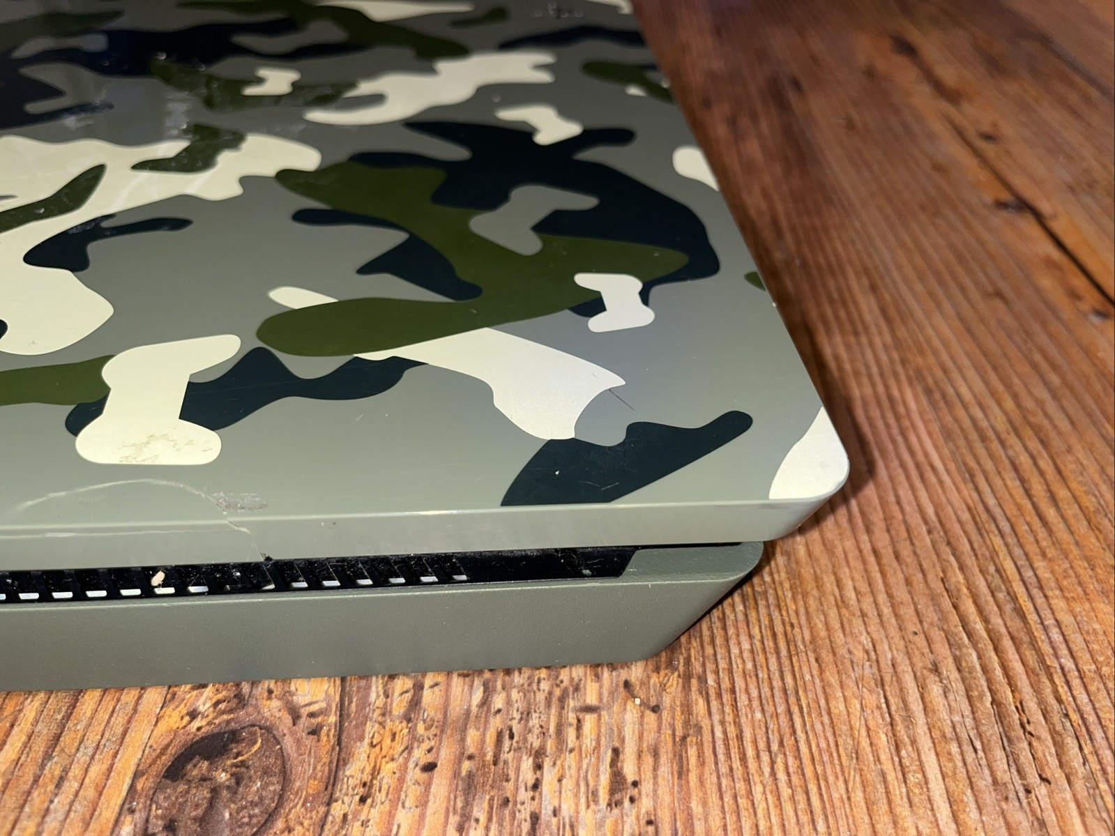 Sony PlayStation 4 PS4 Slim CAMO Console FOR PARTS Not Working