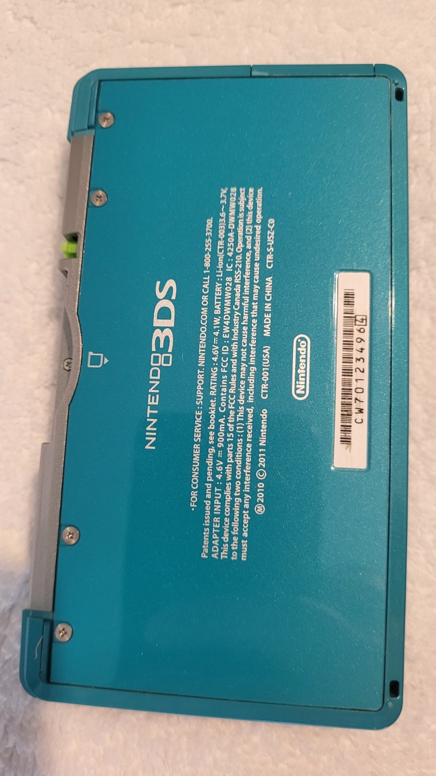 Lot of 3 Nintendo 3DS Console Systems, Pink, Red, Aqua Blue, Tested w/ Chargers