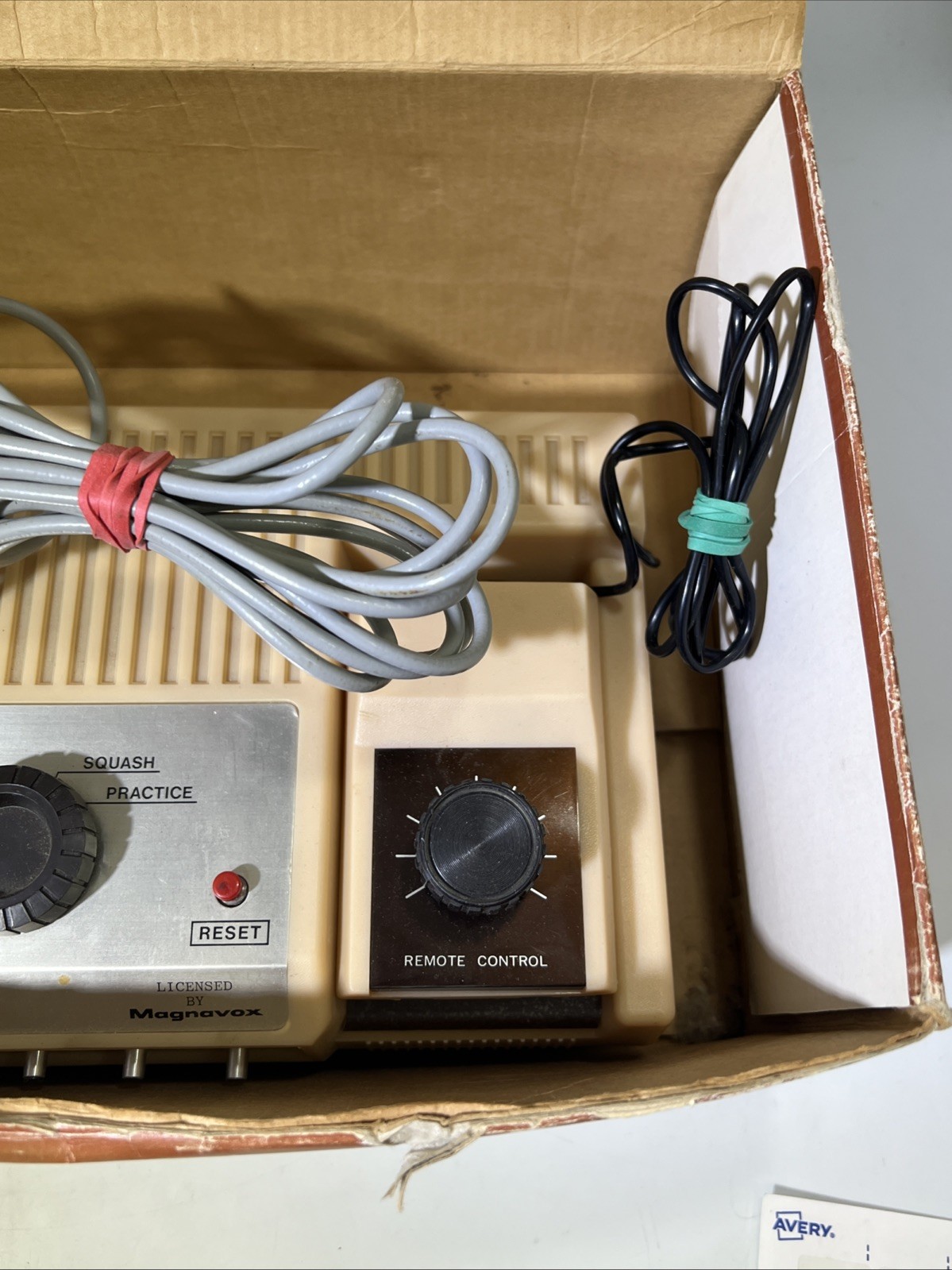 E&P-800 Sharp Magnavox 4 Sports Electronic Video Games W/Box & Manual (Parts)#ML