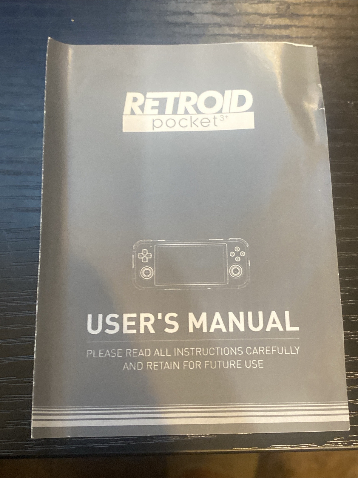 Retroid Pocket 3+ Plus 128GB Clear Purple Handheld Console