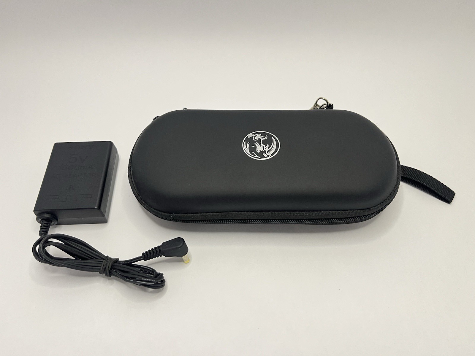 Sony PSP 3000 Console Case And Part Of Charger Tested