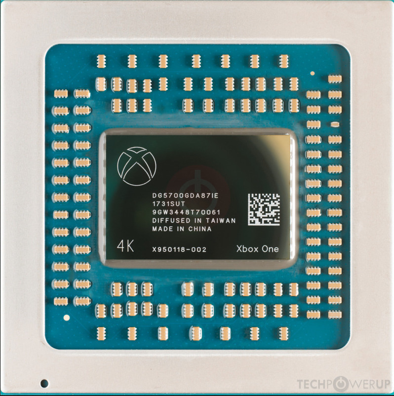 Procesor GPU APU CPU Microsoft XBOX ONE X X950118-002 X950118-003 M1067253-001