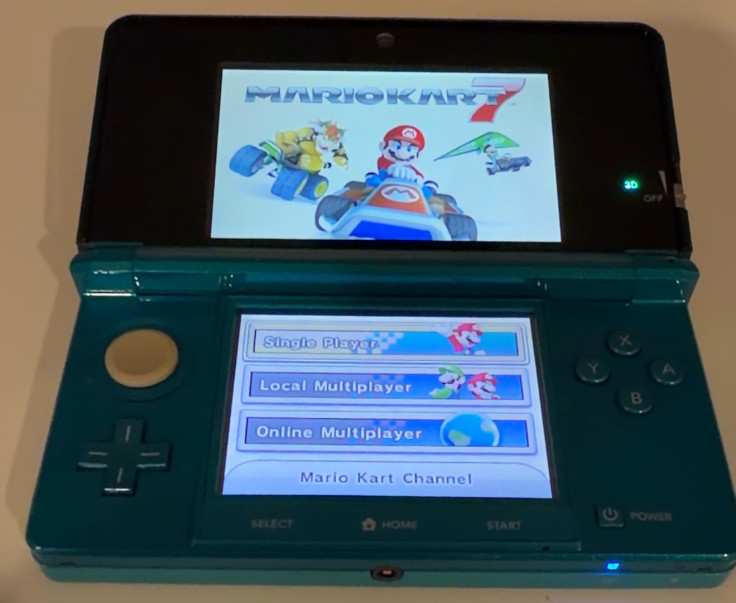 Nintendo 3ds Aqua Blue: Handheld Console Tested And Works Good Great Shape OBO