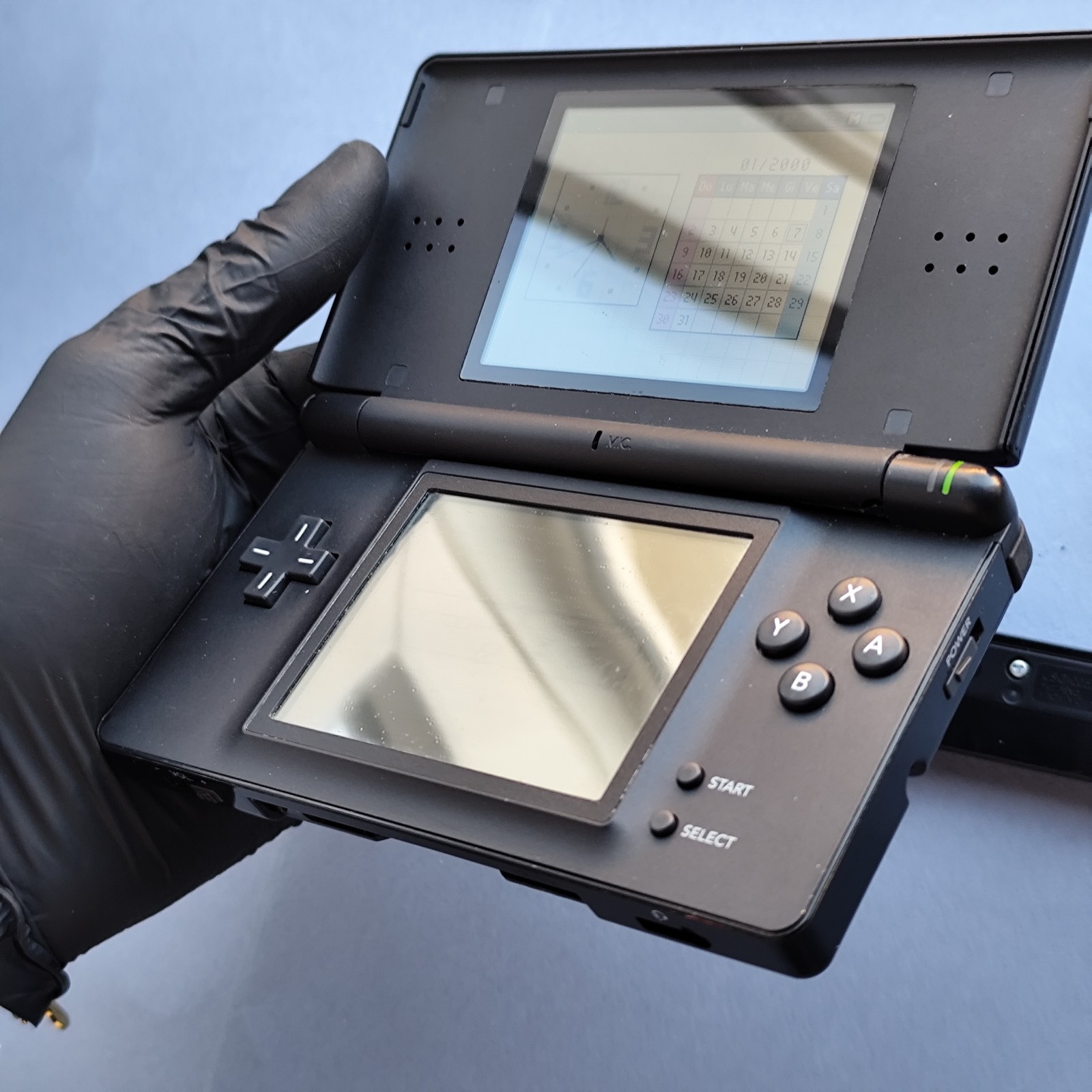 Nintendo Ds Lite Black Console◾️Complete – Mint Screens – Good Condition