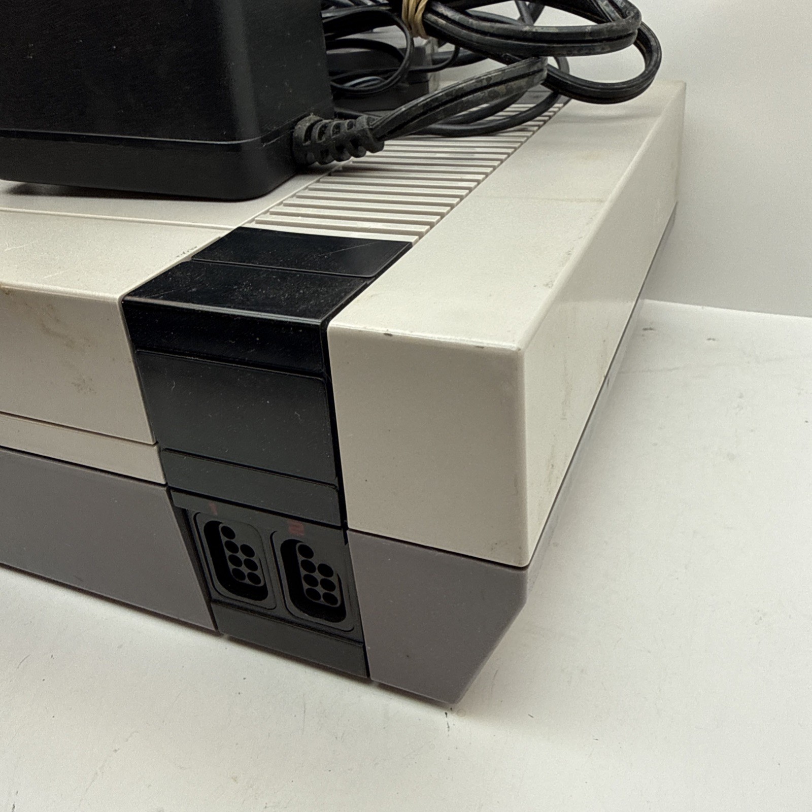 Nintendo Entertainment System NES Original Console Cords Cables Tested & Works