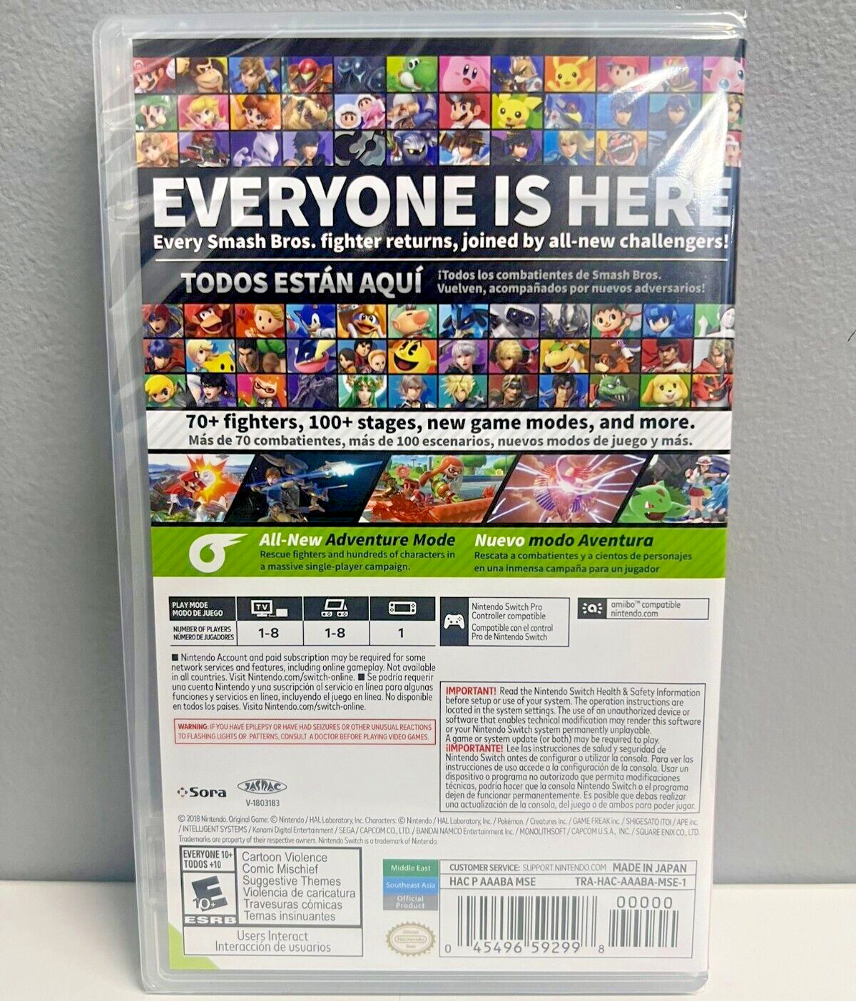 Super Smash Bros. Ultimate – Nintendo Switch Brand New