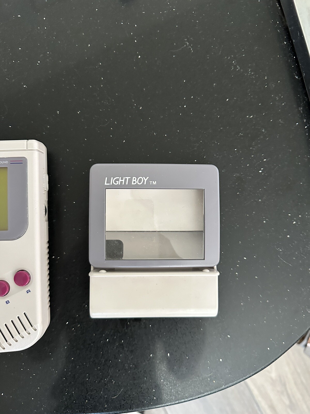 Nintendo Game Boy Launch Edition Handheld System – Gray And Light Boy Accessory