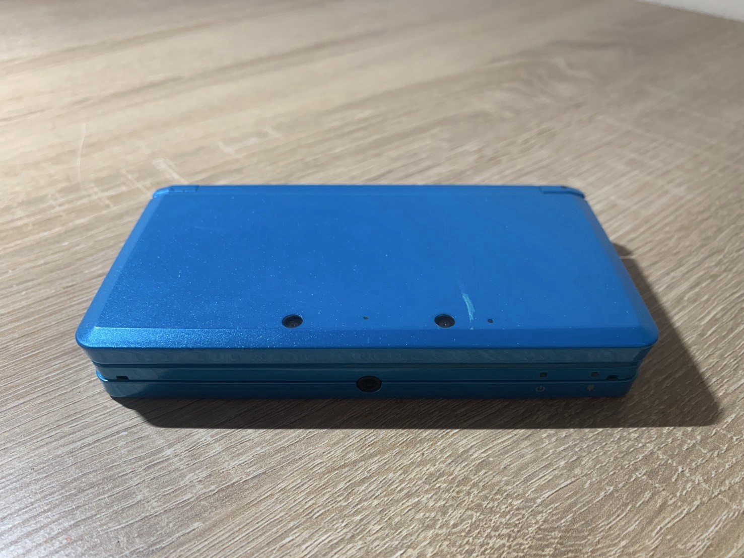 1329 Nintendo 3DS Light Blue For Parts