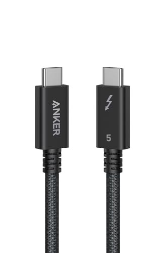 Anker Prime USB-C & USB-C Cable, Thunderbolt 5 240W 80Gbps 1.0m NEW