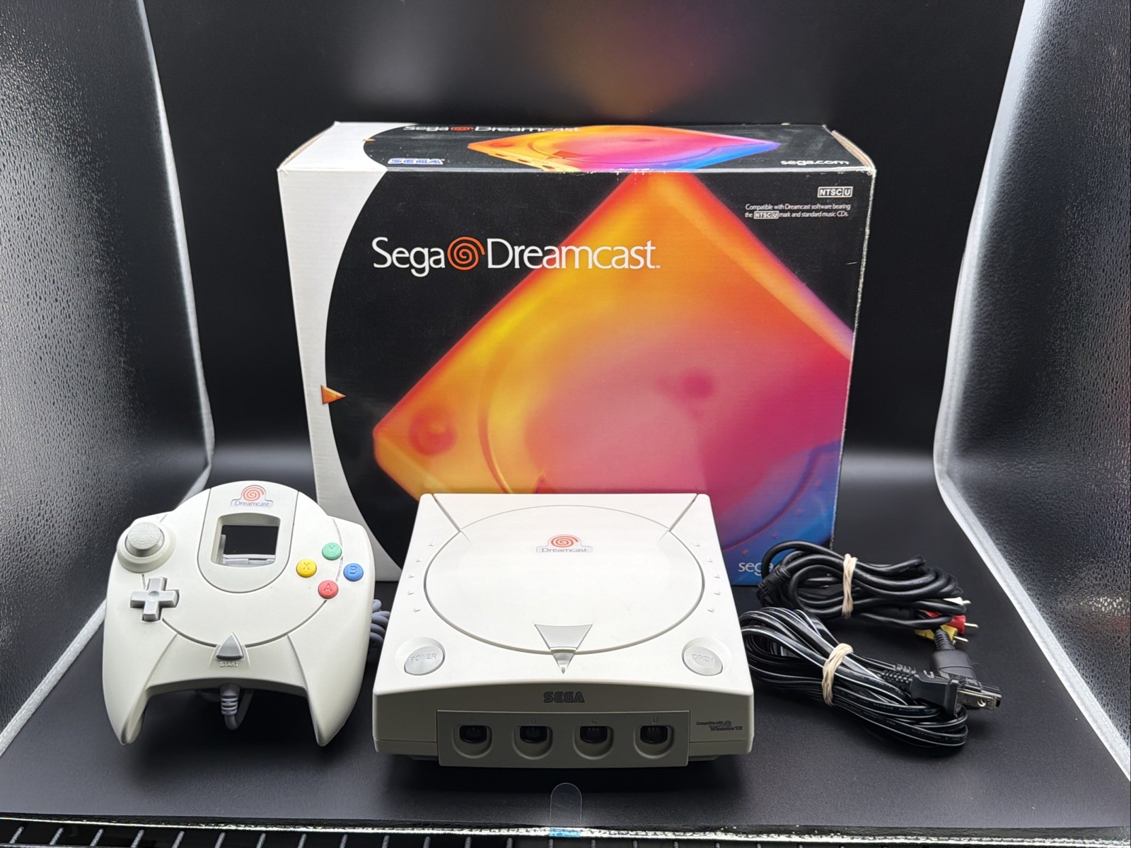 Sega Dreamcast Console System With Box / Inserts Tested Working Fast Shipping
