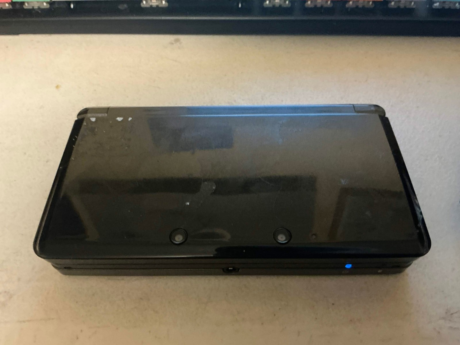 Nintendo 3DS console, 128gb sd card, original model, black color, read DESC