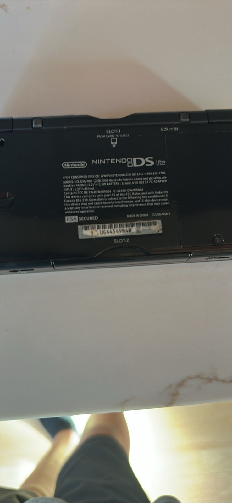 Nintendo DS Light (pen not Included)