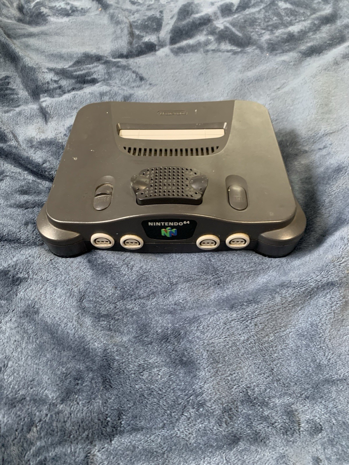 Nintendo 64 System – Home Console – Charcoal Gray (Cords Included)