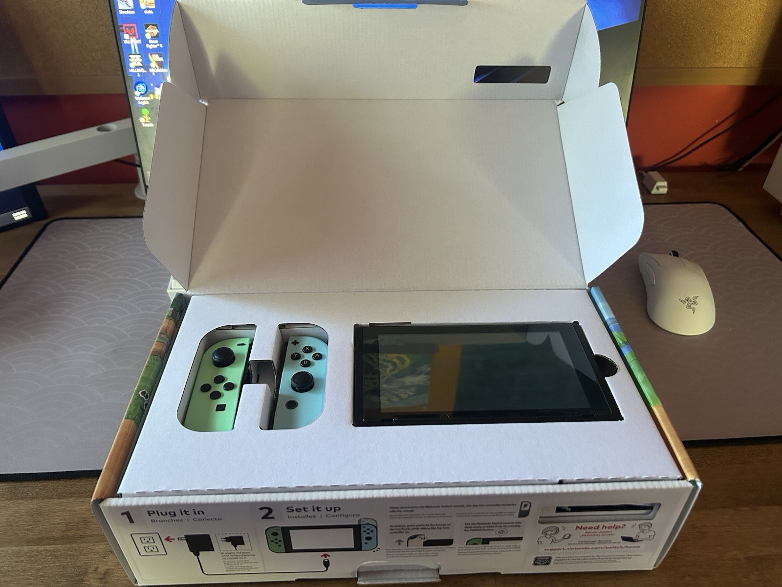 Nintendo Switch Animal Crossing: New Horizons Edition Console Complete in Box