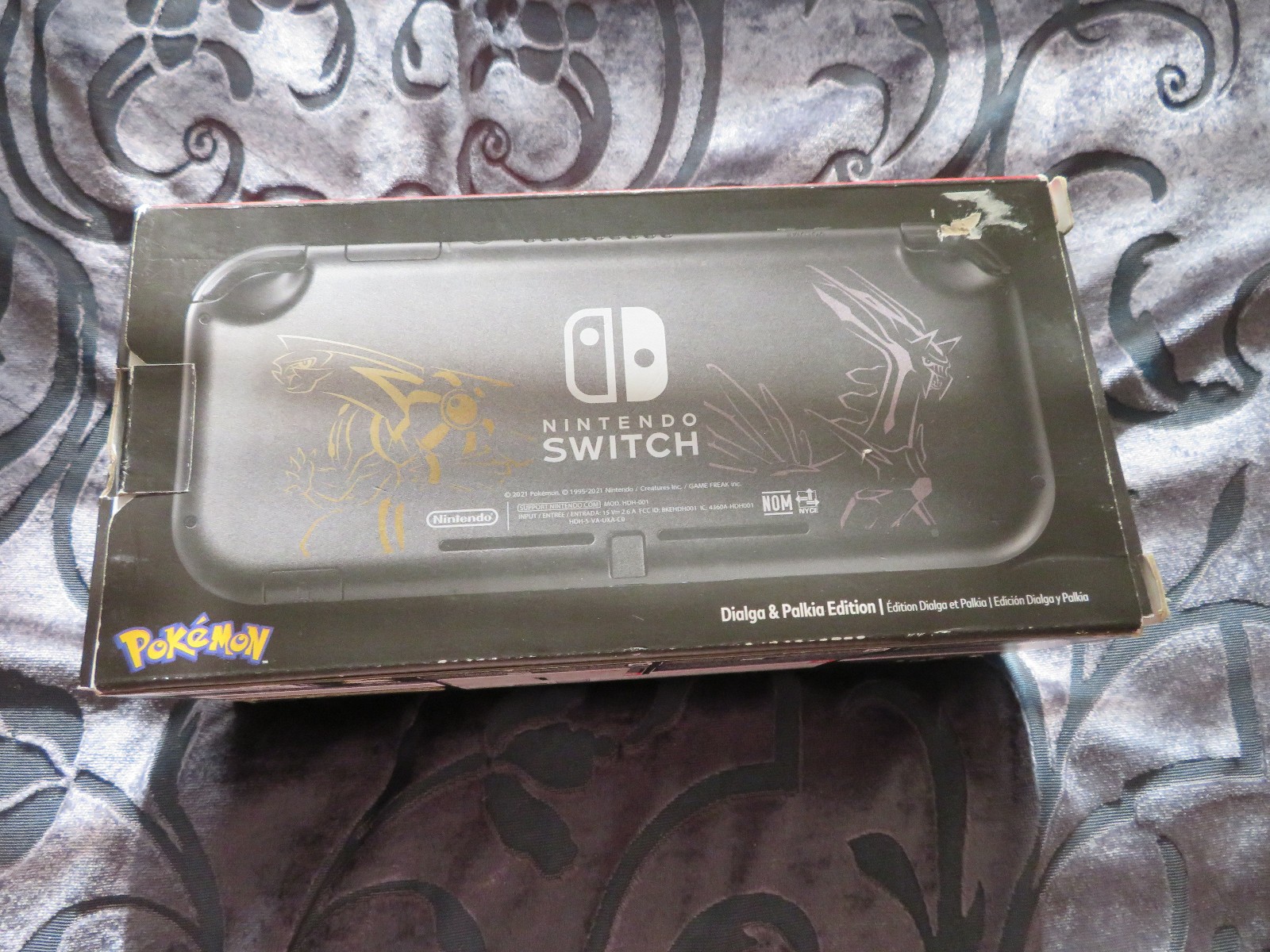 NEW-Nintendo Switch Lite Pokemon Dialga & Palkia Limited Edition Console*Pokémon