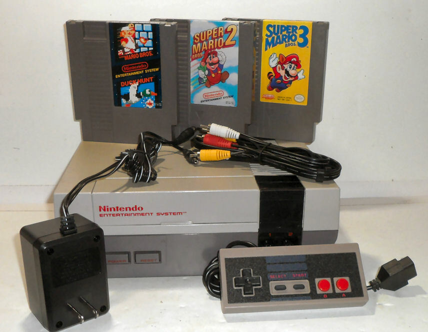 Nintendo NES Console Bundle (BEST PINS) + Super Mario Bros 1 2 & 3 – Guaranteed!