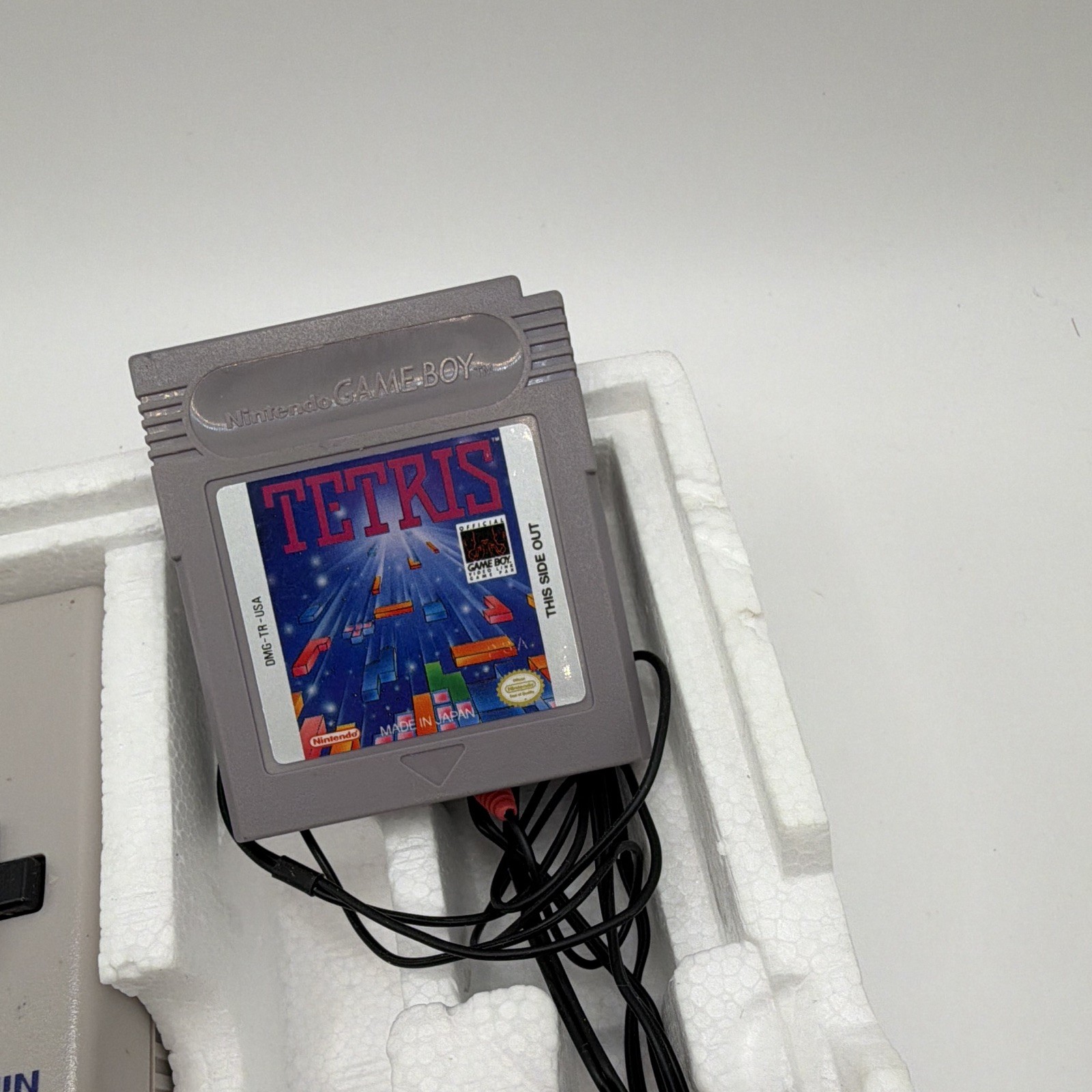 Nintendo Game Boy DMG-01 Gray Handheld System w/ Tetris, Box & Manuals 1989