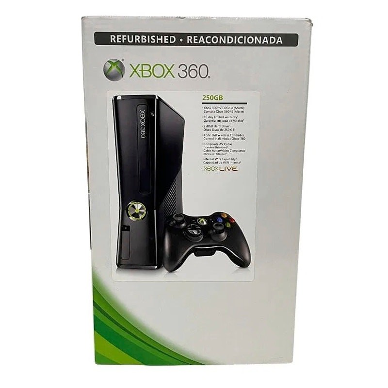 Xbox 360 Console 250GB – Pre=Owned Boxed, Kinect Ready