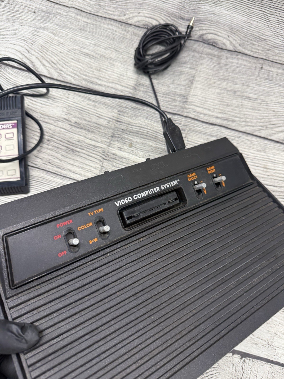 Atari 2600 DARTH VADER Tele-Games Video Game Console Untested