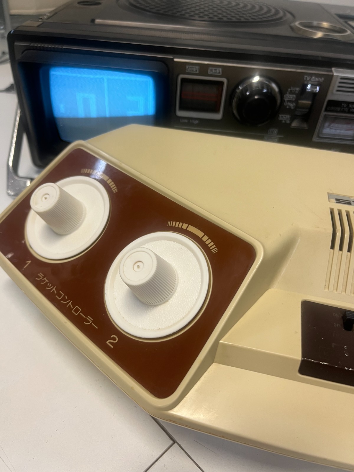 EPOCH TV GAME SYSTEM 10 NO GUN NTSC JAPAN VINTAGE TESTED BOXED 1975 CONSOLE