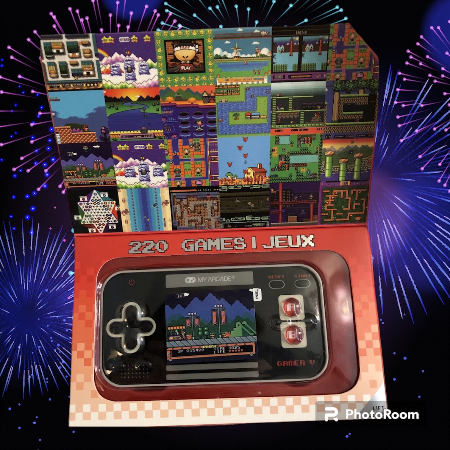 220 Retro Games NEW Sealed My Arcade Gamer V Classic Portable Gaming System A10