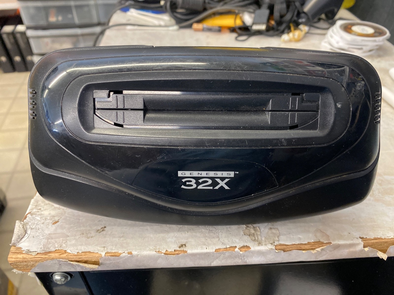 sega genesis cd 32x console