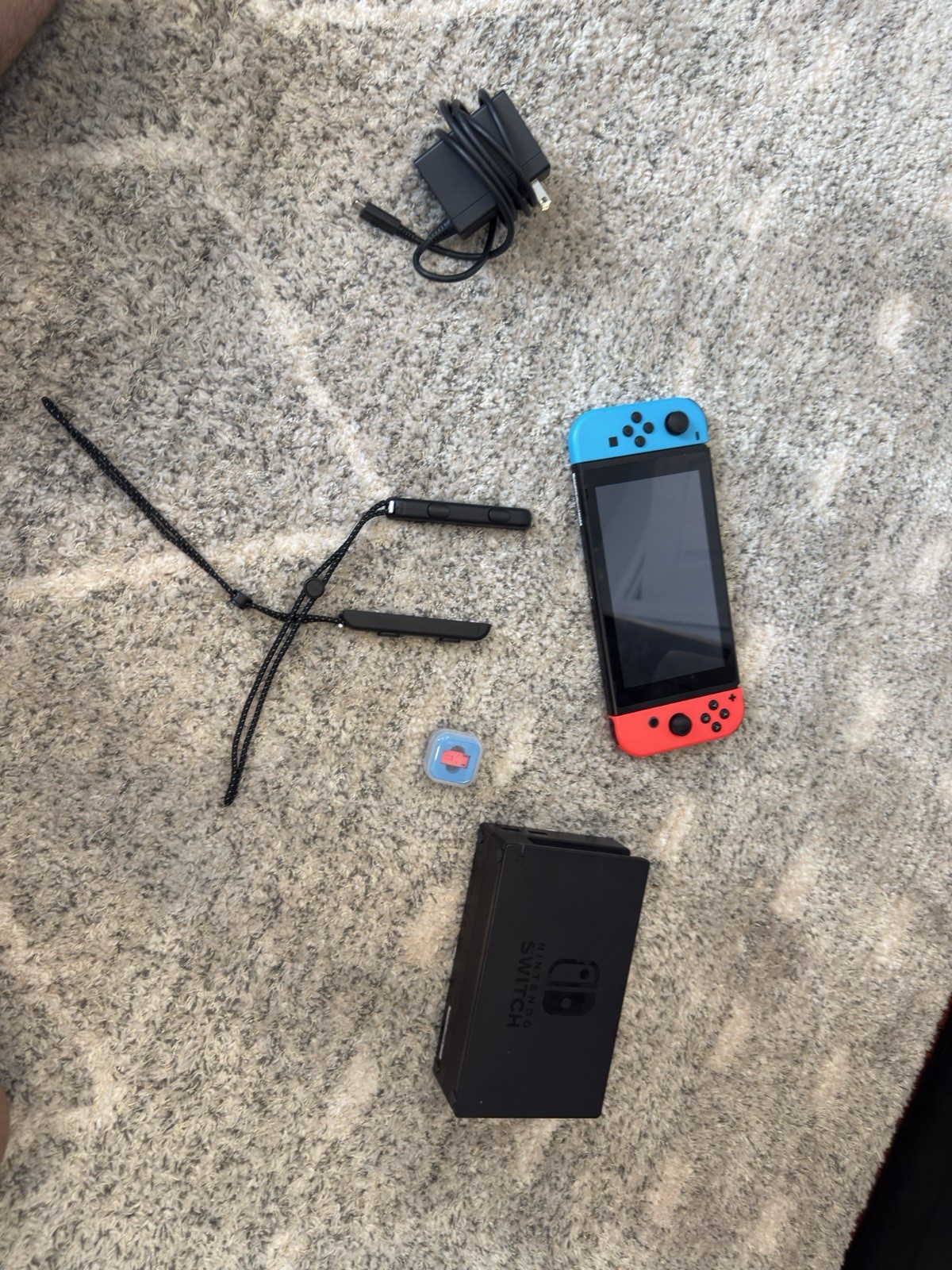 Nintendo Switch V1 UNPATCHED Console Bundle HAC-001(-01) – Used Good Condition