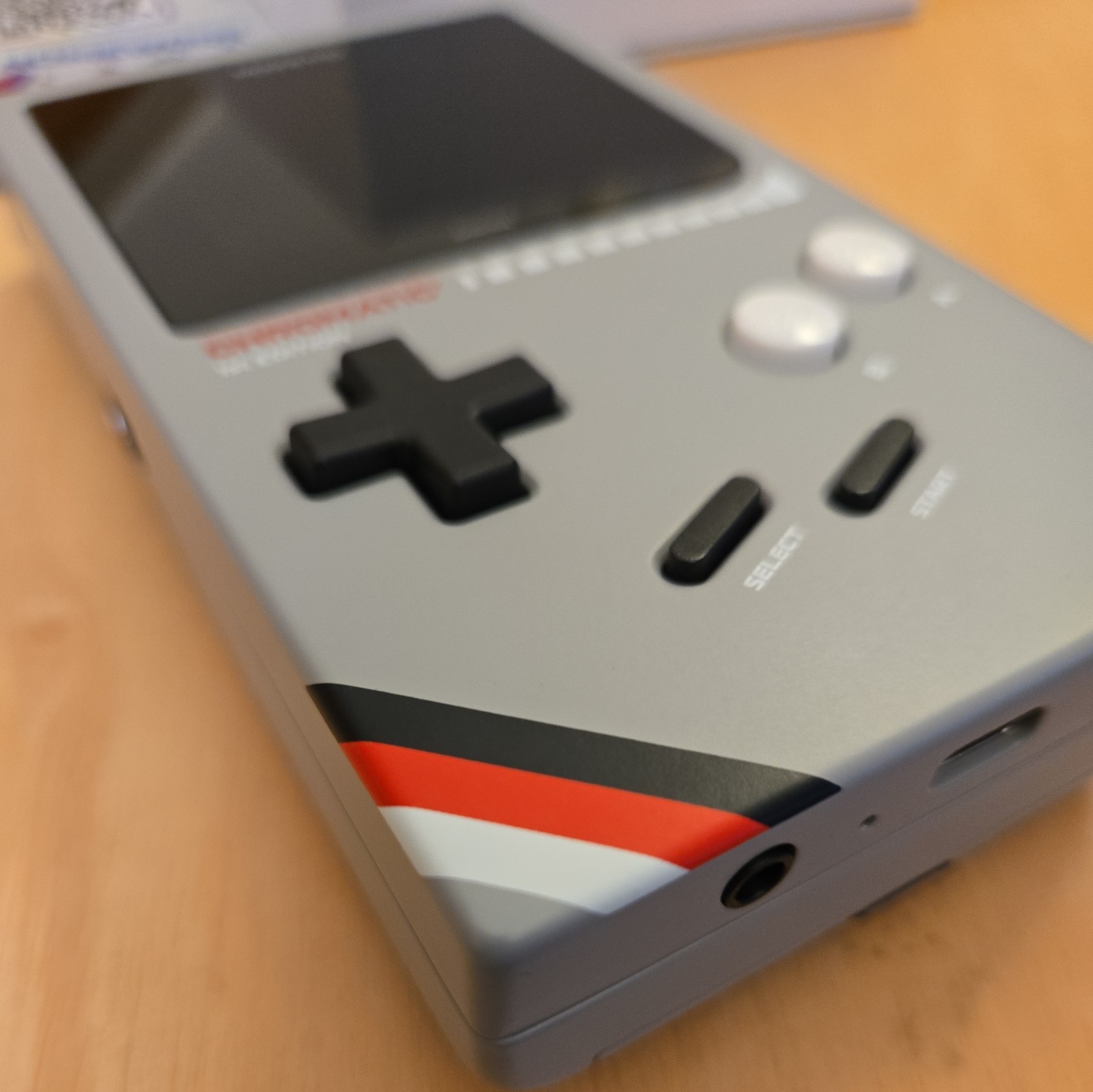 ModRetro Chromatic 1st Edition GameStop Exclusive Grey with Tetris