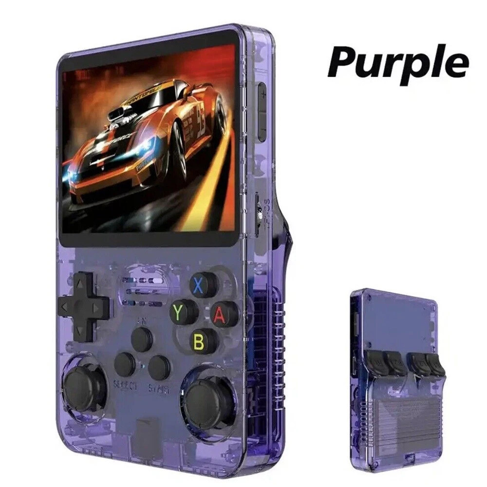 Retro Handheld Video Game Console 20000 Games 65GB, R365 3.5 Inch IPS Screen
